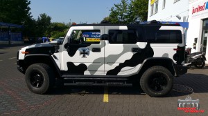 Hummer H2 Camouflage Wintertarn Folierung Car Wrapping Hauptstadt Wrapper (10)