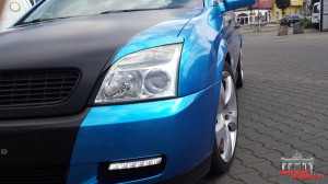 Opel Vectra C Folierung Azur Blau Metallic (12)