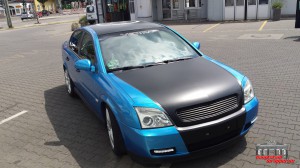 Opel Vectra C Folierung Azur Blau Metallic (6)
