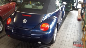 VW Beetle Folierung Car Wrapping Gelb Blau Car Royal (10)